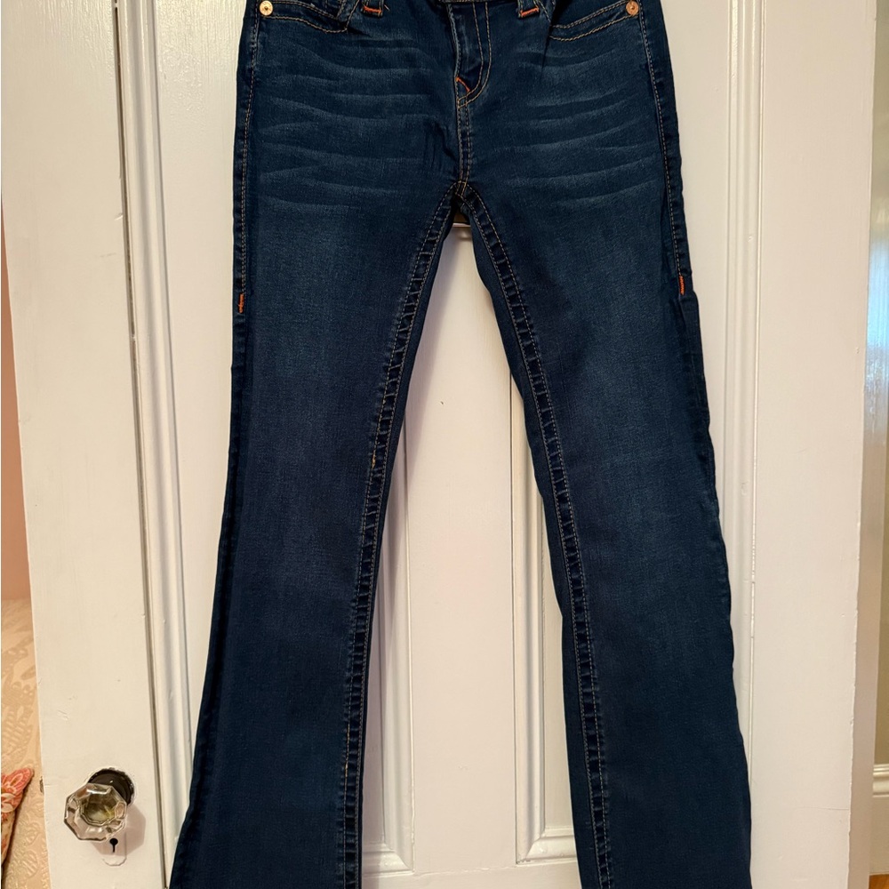 True Religion Dark Blue Flare Jeans